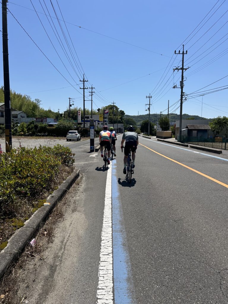 Cycling in town